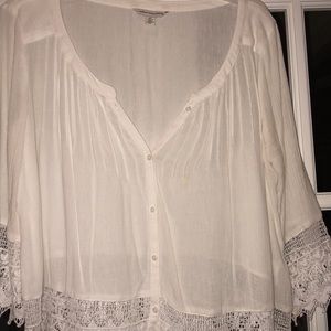 American eagle white top